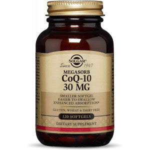 Solgar Megasorb CoQ-10, 100 Mg, 90 Softgels